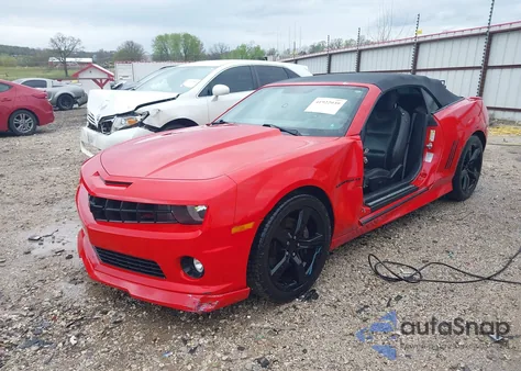 2011 Chevrolet Camaro 2Ss из США, поврежденный, VIN 2G1FK3DJ8B9207424